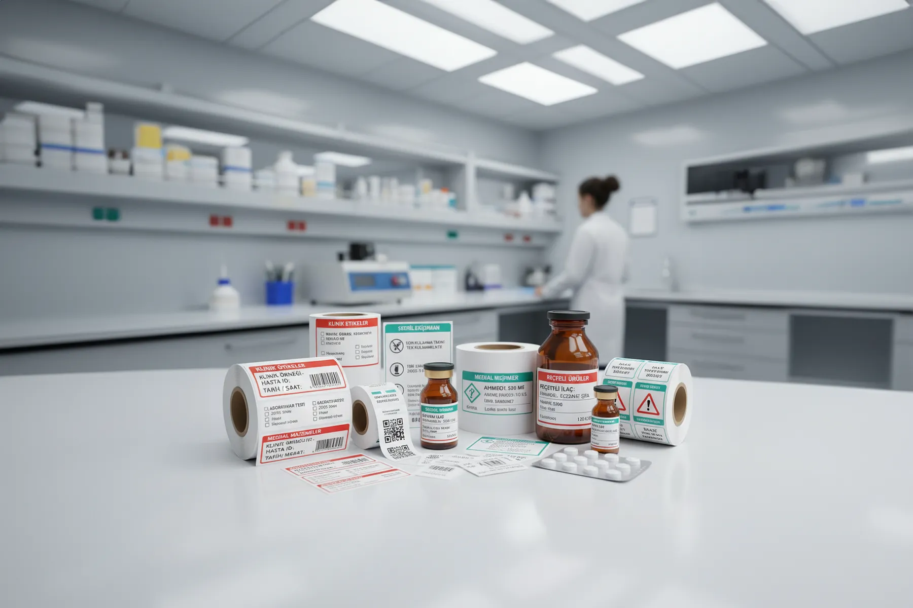 İlaç & Medikal Sektörü İçin Etiket Çözümleri